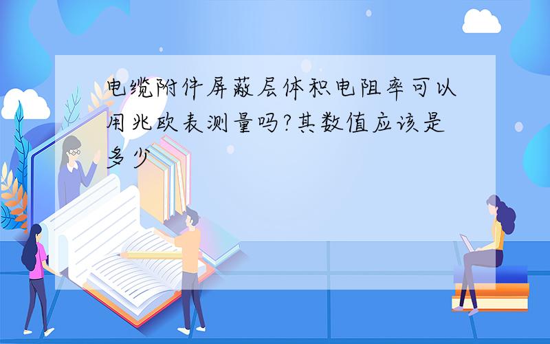 电缆附件屏蔽层体积电阻率可以用兆欧表测量吗?其数值应该是多少